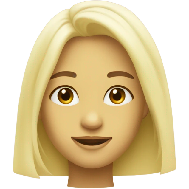 Yellow pastel emoji