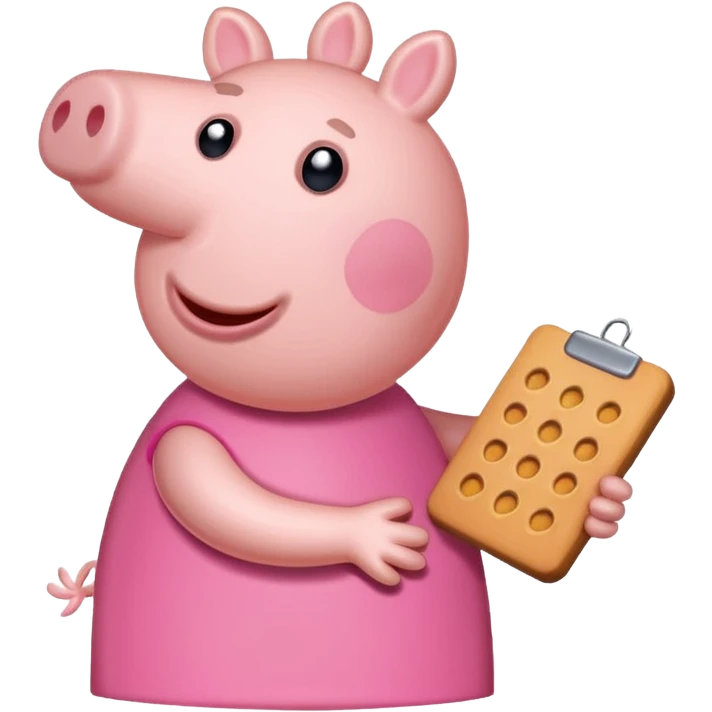 Peppa pig doing the griddy emoji