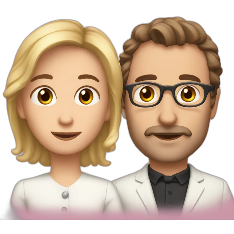 francois et laurence bergeret emoji