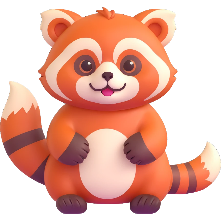 red panda emoji