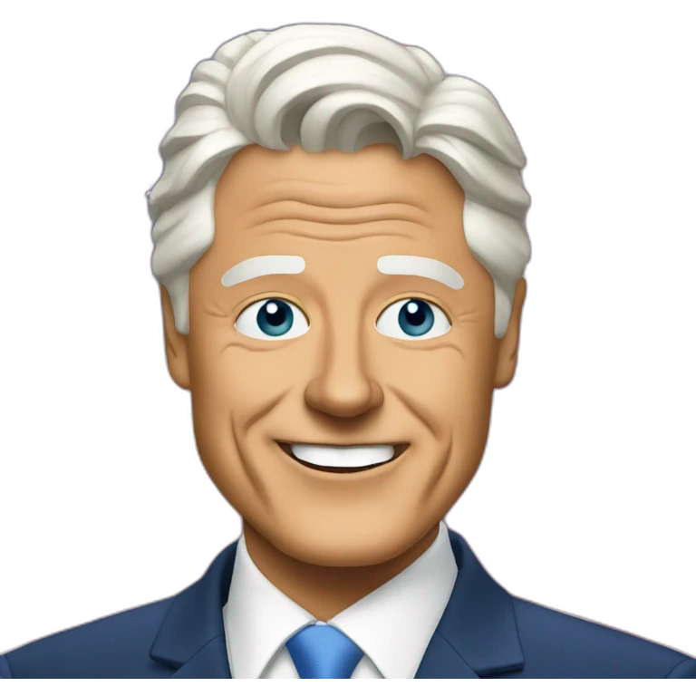 bill clinton trans pride emoji