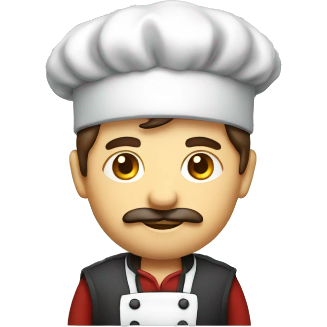 scotsman dressed a chef emoji
