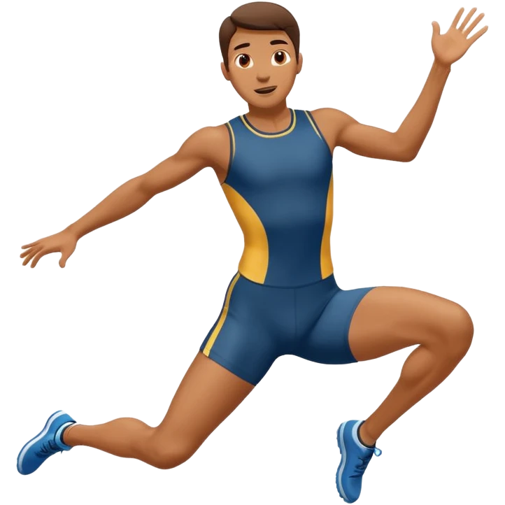 long jump emoji