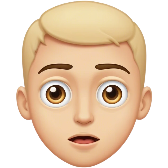 guy with eyes popping out like in a cartoon in love  emoji