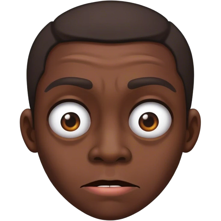 Ugly black  emoji