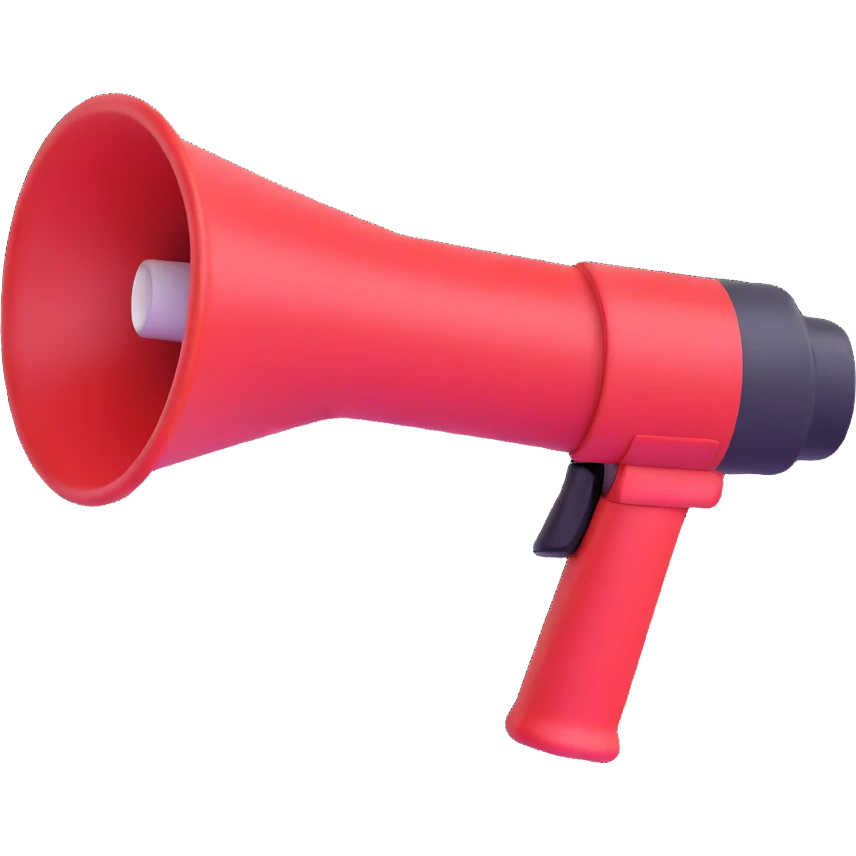 megaphone emoji