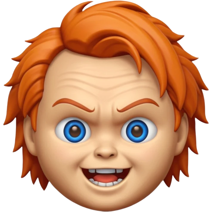 Un emojin de chuky emoji