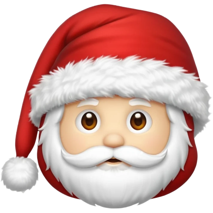 santa hat only no face emoji