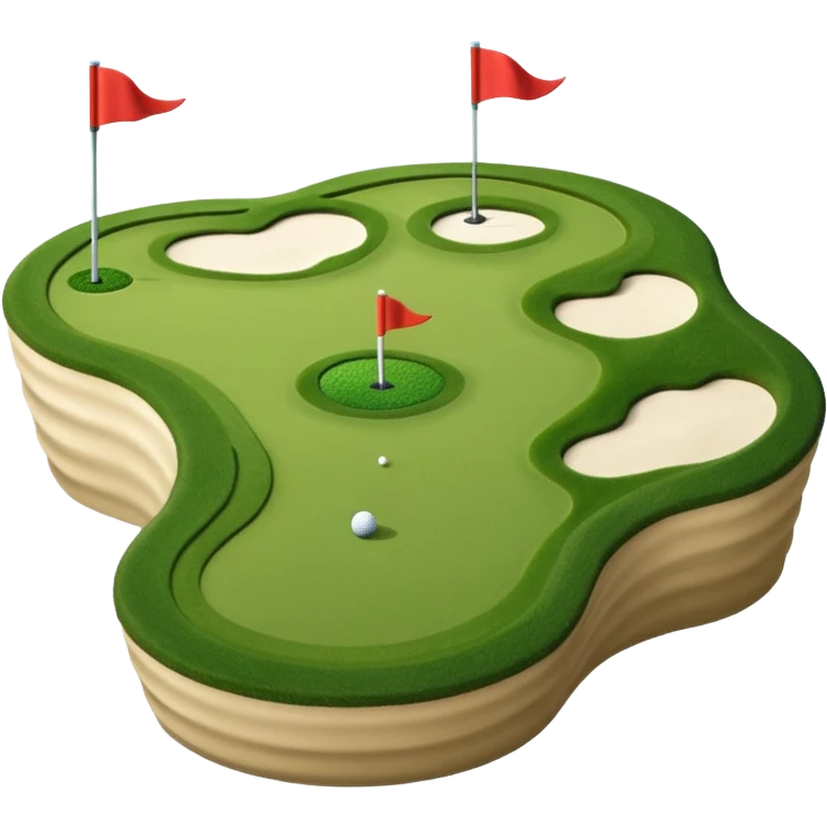 golf course  emoji