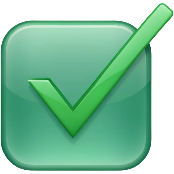 with check mark point please emoji