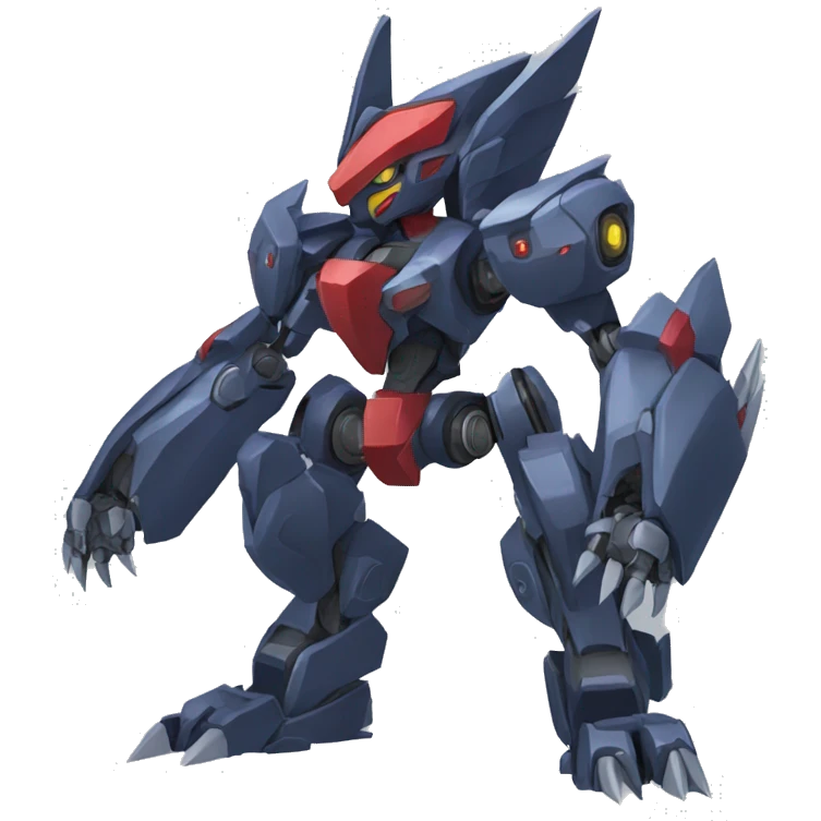 Bisharp-Zoroark-medabot-Mecha full body emoji
