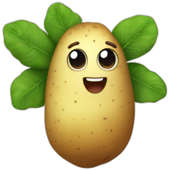 potato fairy suit emoji