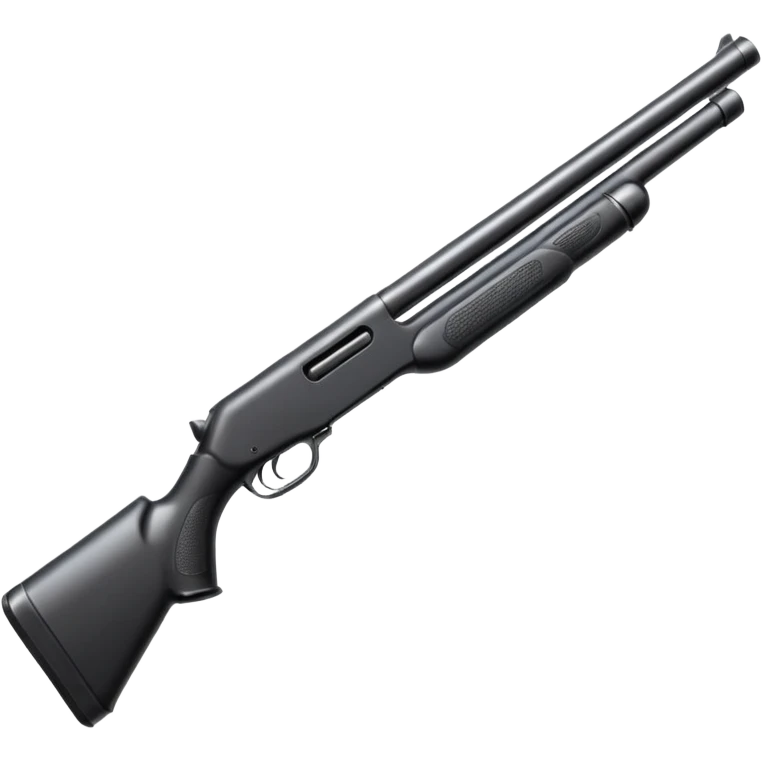 Black shotgun emoji