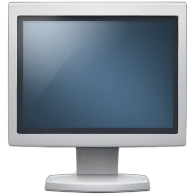 lcd monitor emoji