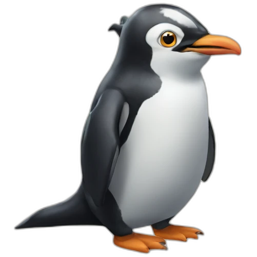 penguin dragon emoji