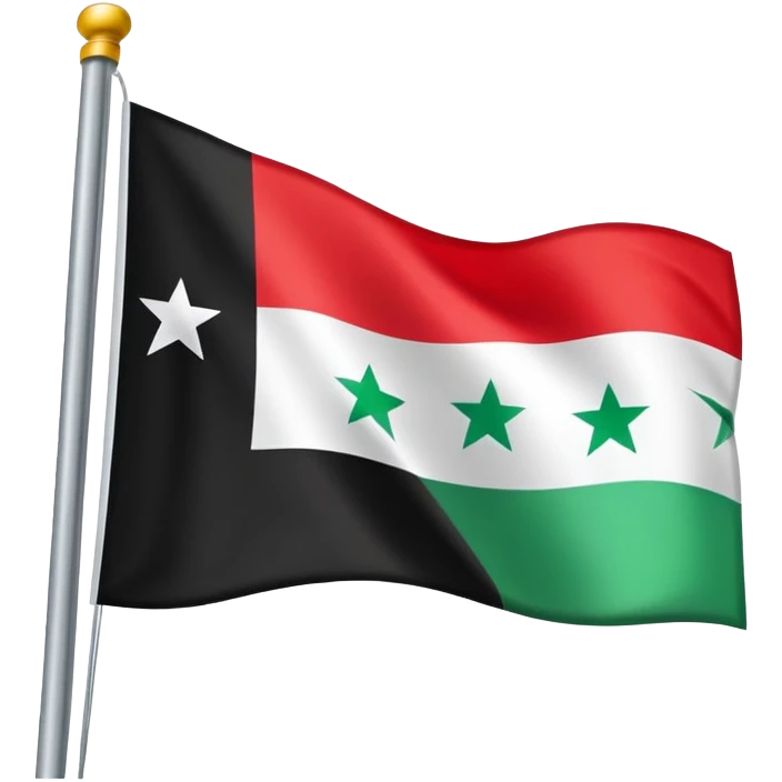 new syria flag emoji