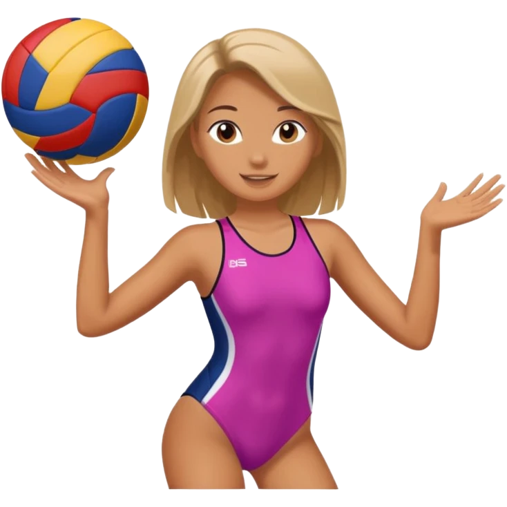 Volleyball girl emoji