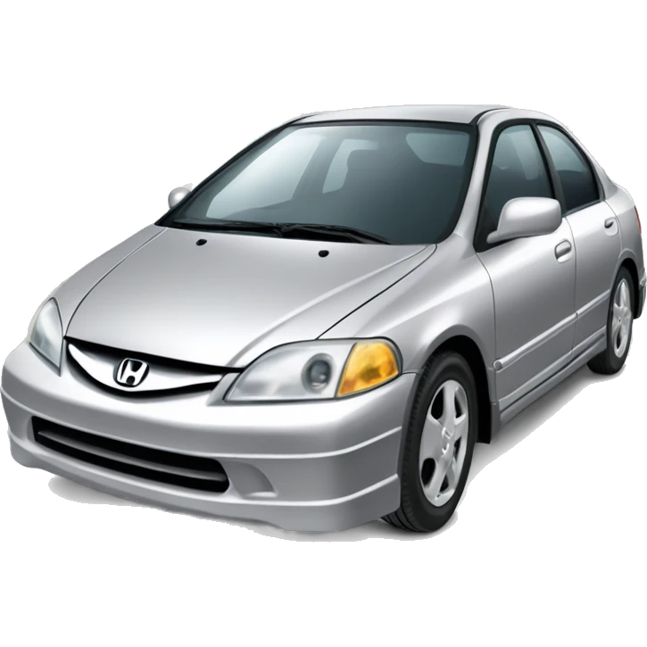 silver honda civic ferio 2004 emoji