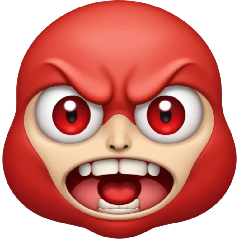 Make a scary emoji emoji