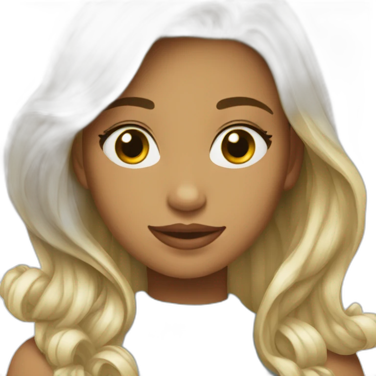 Fille qui a confiance en elle  emoji