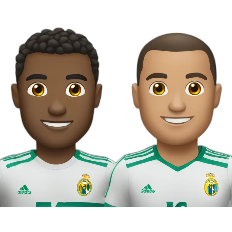 Ronaldo et mesi emoji