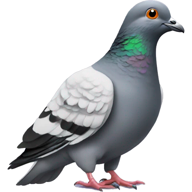 Pigeon DJ emoji