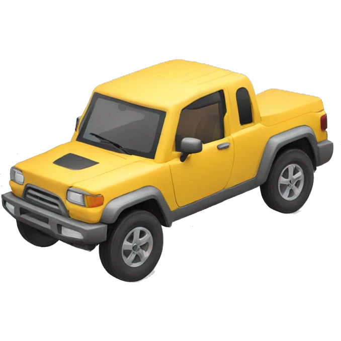 crossover vehicle quarter view emoji