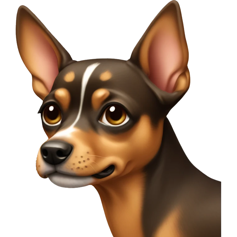 Miniature pincher  emoji