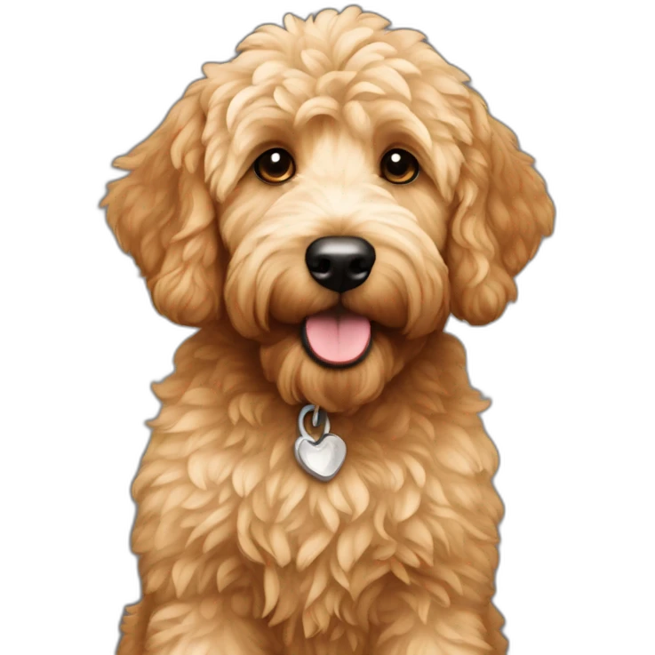 mini goldendoodle emoji