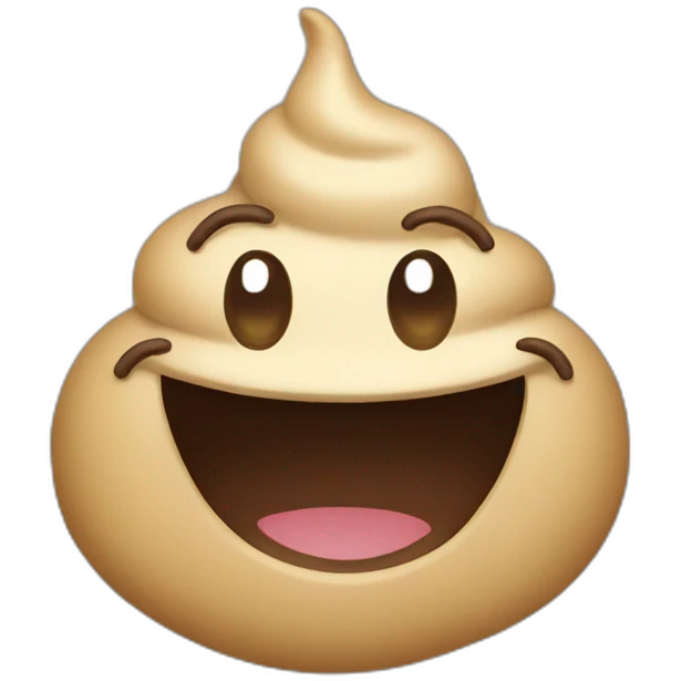Happy poop emoji
