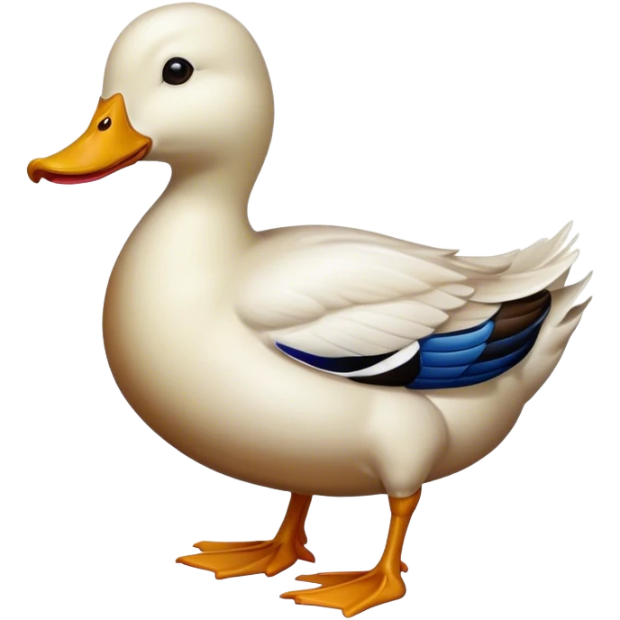 Duck anatomy emoji