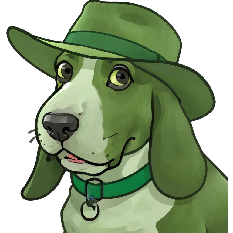 basset hound  emoji