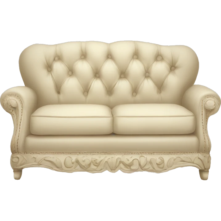 bourdaux sofa vanilla emoji