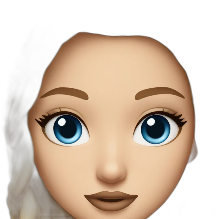 gigi hadid, blue eyes emoji