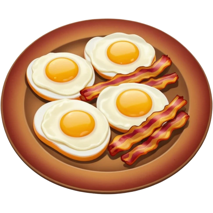 Eggs and bacon  emoji
