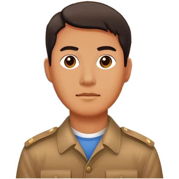 Tiananmen Square man emoji
