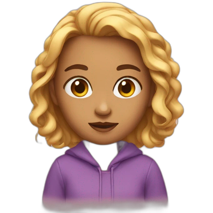 But girl emoji