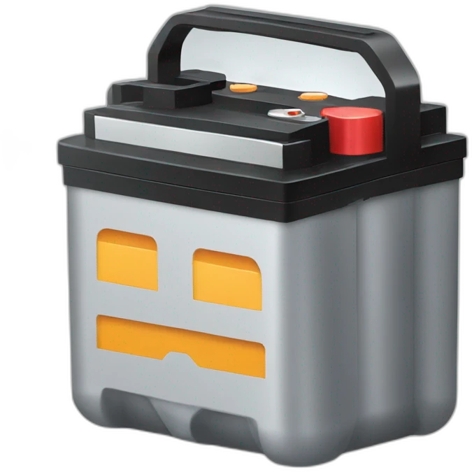 car battery emoji