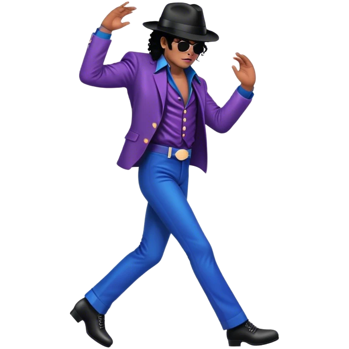 Michael jackson moonwalking emoji