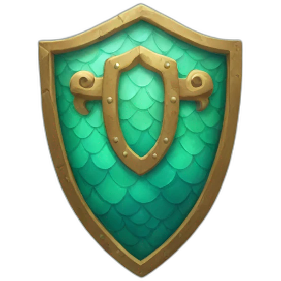 mermaid shield icon emoji