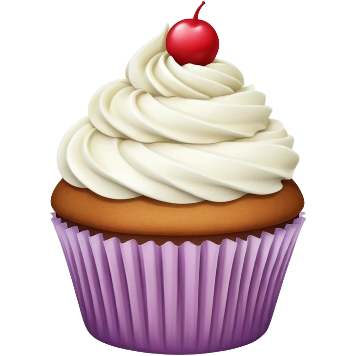 cupcake cream emoji