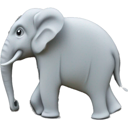 postgres elephant etched into headstone emoji