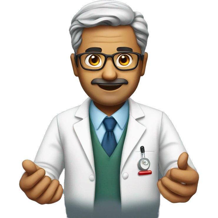 Dr Rajesh Kumar 52 years old Director NGO emoji