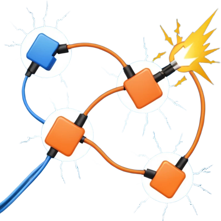 court circuit electrique emoji