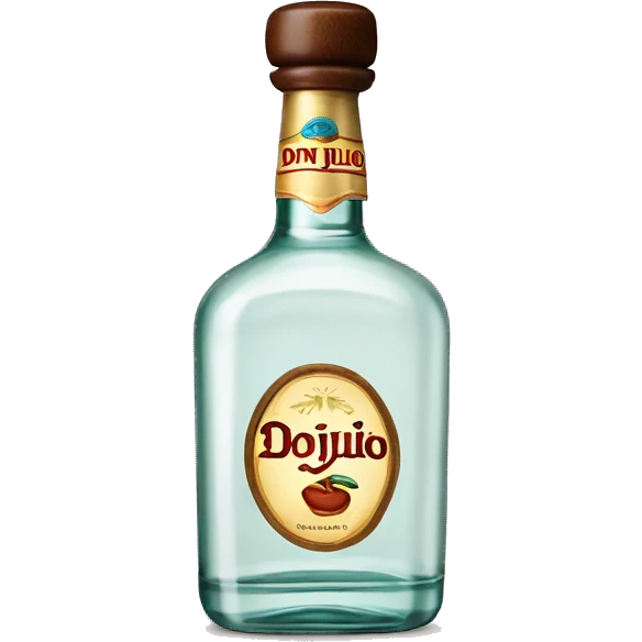 Don Julio alcohol bottle emoji