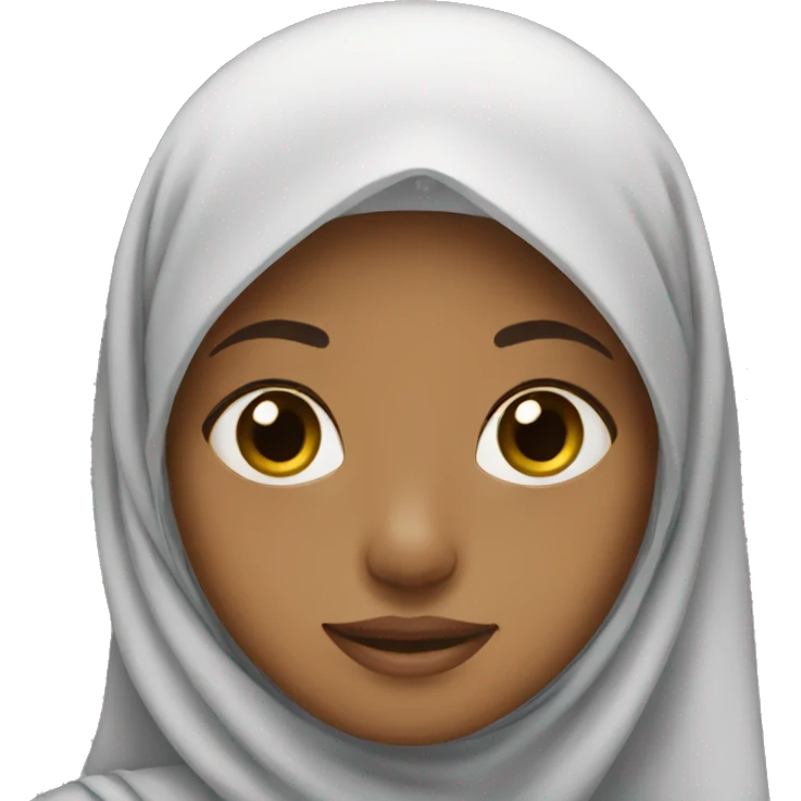 girl wearing hijab  emoji