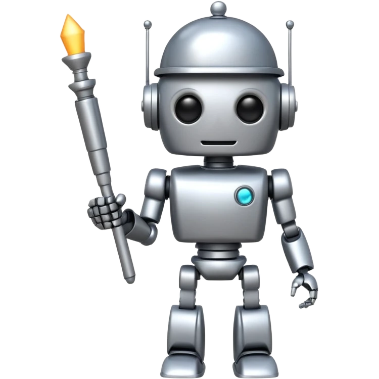 robot conductor emoji