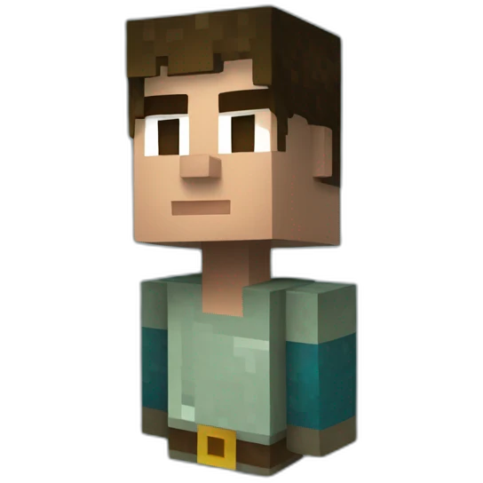 Minecraft steve emoji