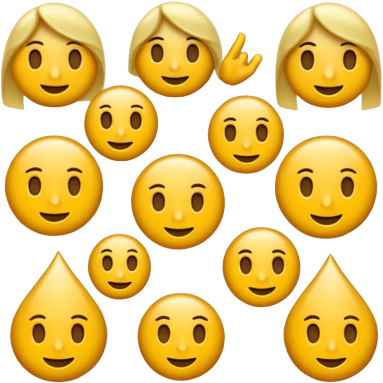 Создай картинку где металы тонцуют emoji