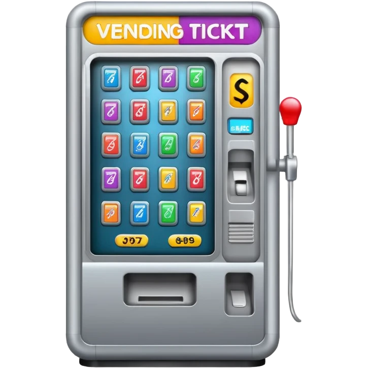 vending ticket machine emoji